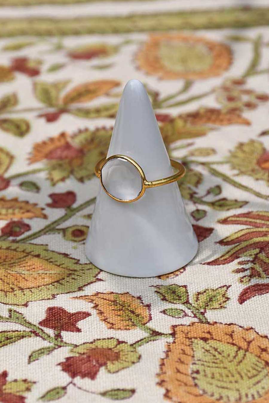 Arya Gold Plated Ring