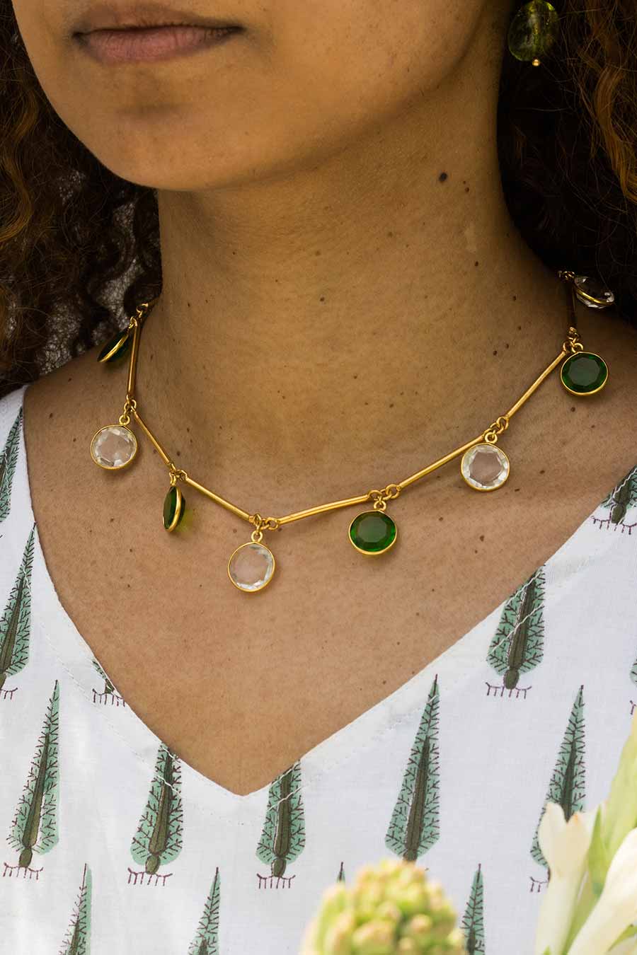 Jahanara Begum Gold Plated Necklace
