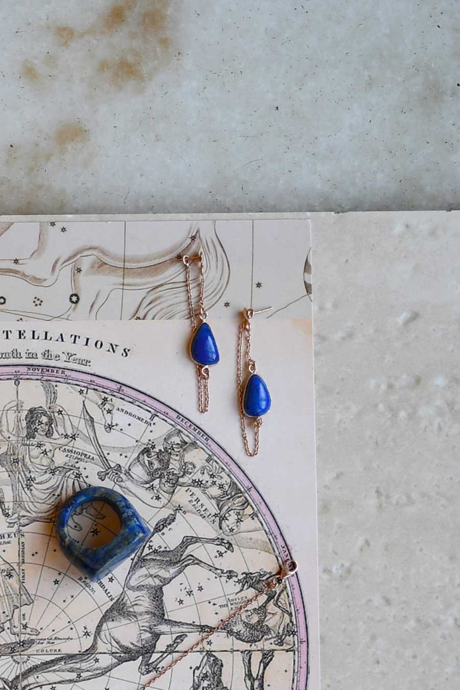 Athena Chain Earrings
