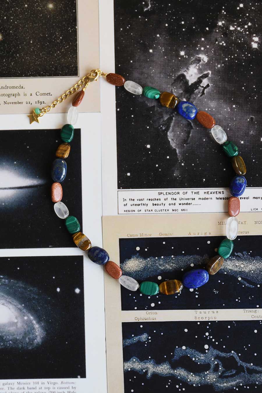 Multicolour Galaxaia Necklace