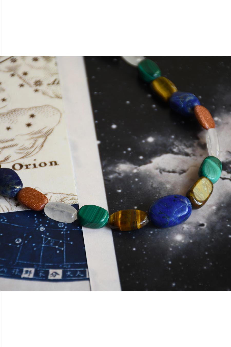 Multicolour Galaxaia Necklace