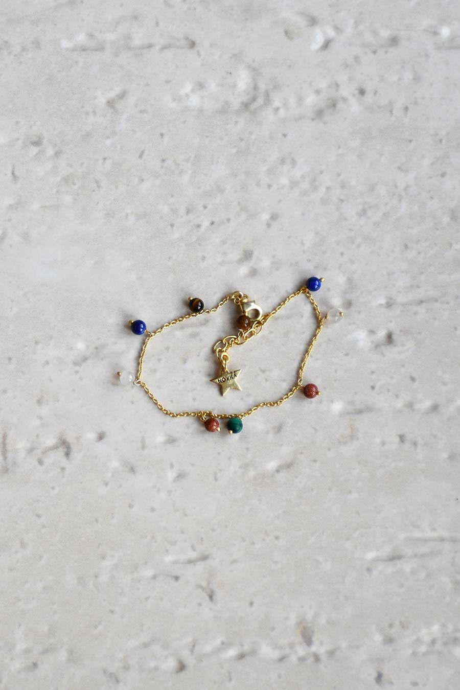 Multicolour Galaxaia Chain Bracelet