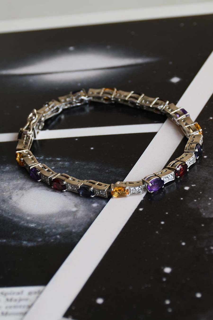 Multicolour Stella Tennis Bracelet