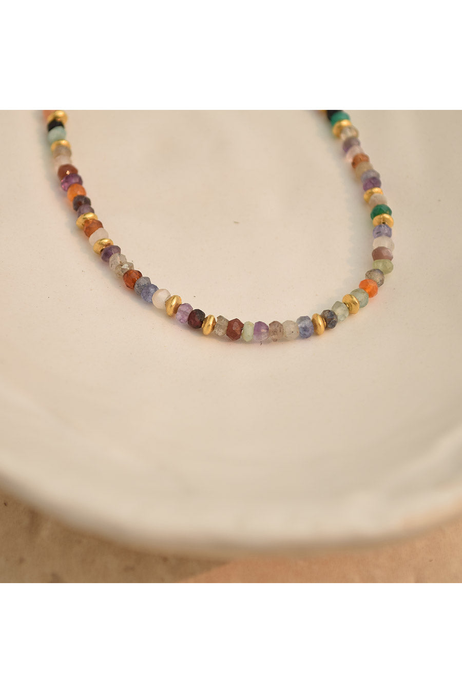 Multicolour Iris Necklace