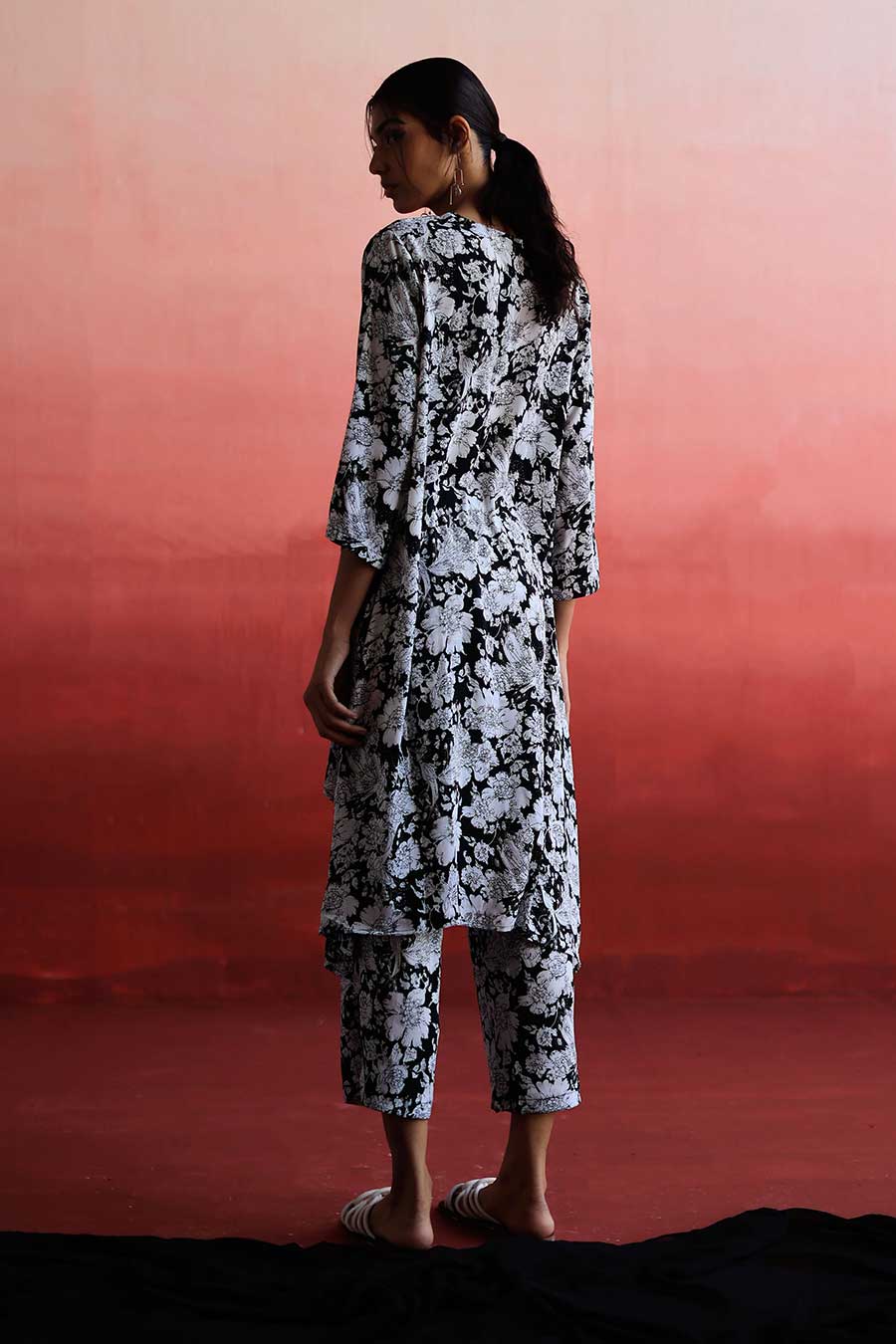 QIAN - Long MJ Tunic & Pant Co-Ord Set