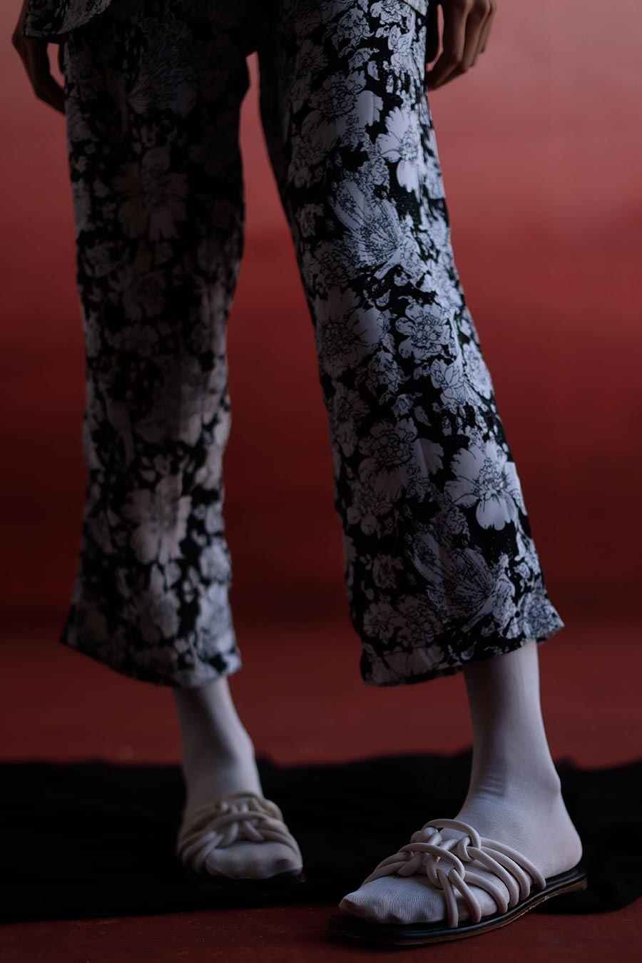 QIAN - Smocking Top & Pant Co-Ord Set