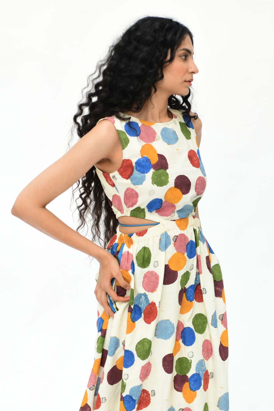 Organic Cotton Void Side Space Dress