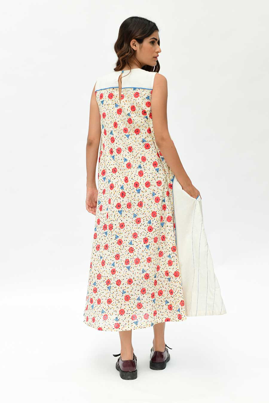 Organic Cotton Space Maxi Dress
