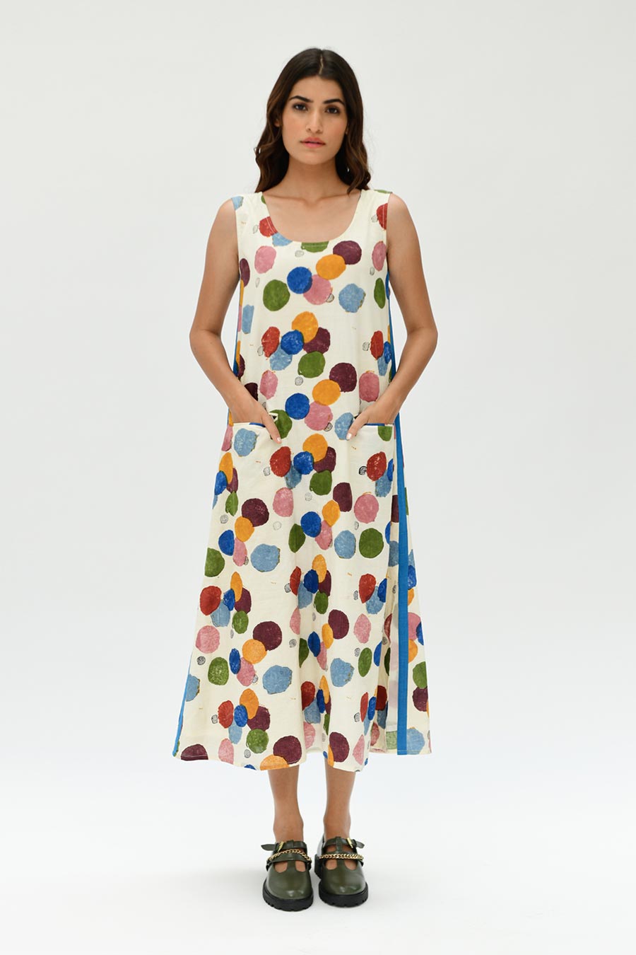 Organic Cotton Void Space Maxi Dress