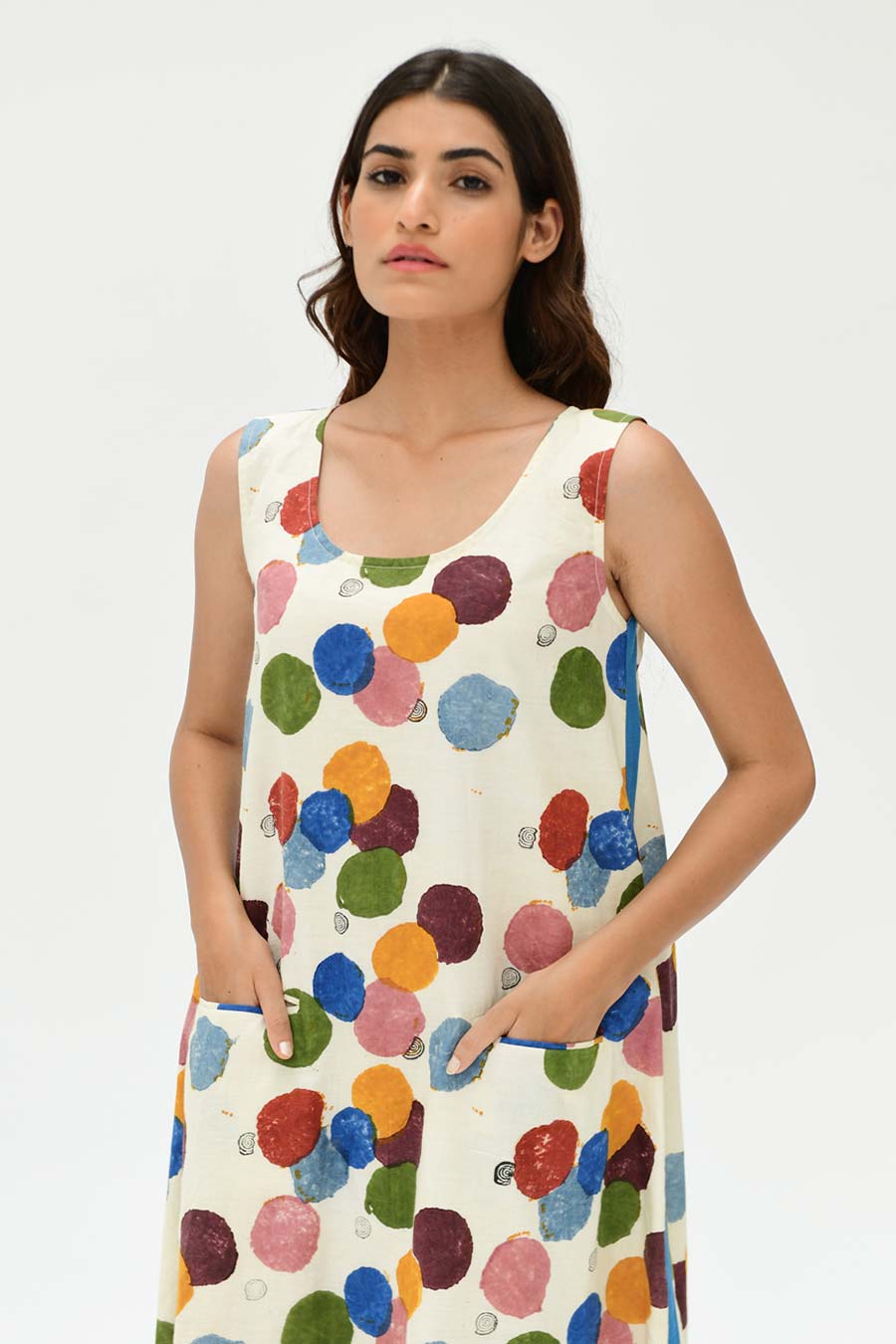 Organic Cotton Void Space Maxi Dress
