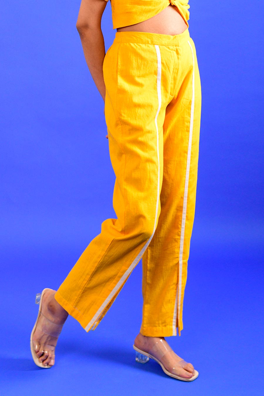 Solid Yellow Pants