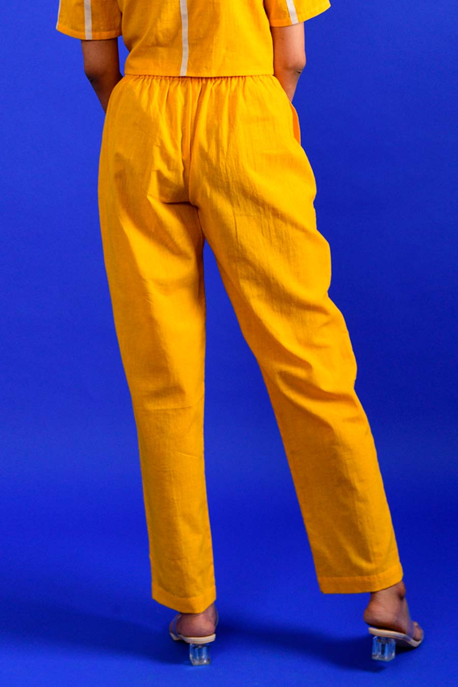 Solid Yellow Pants
