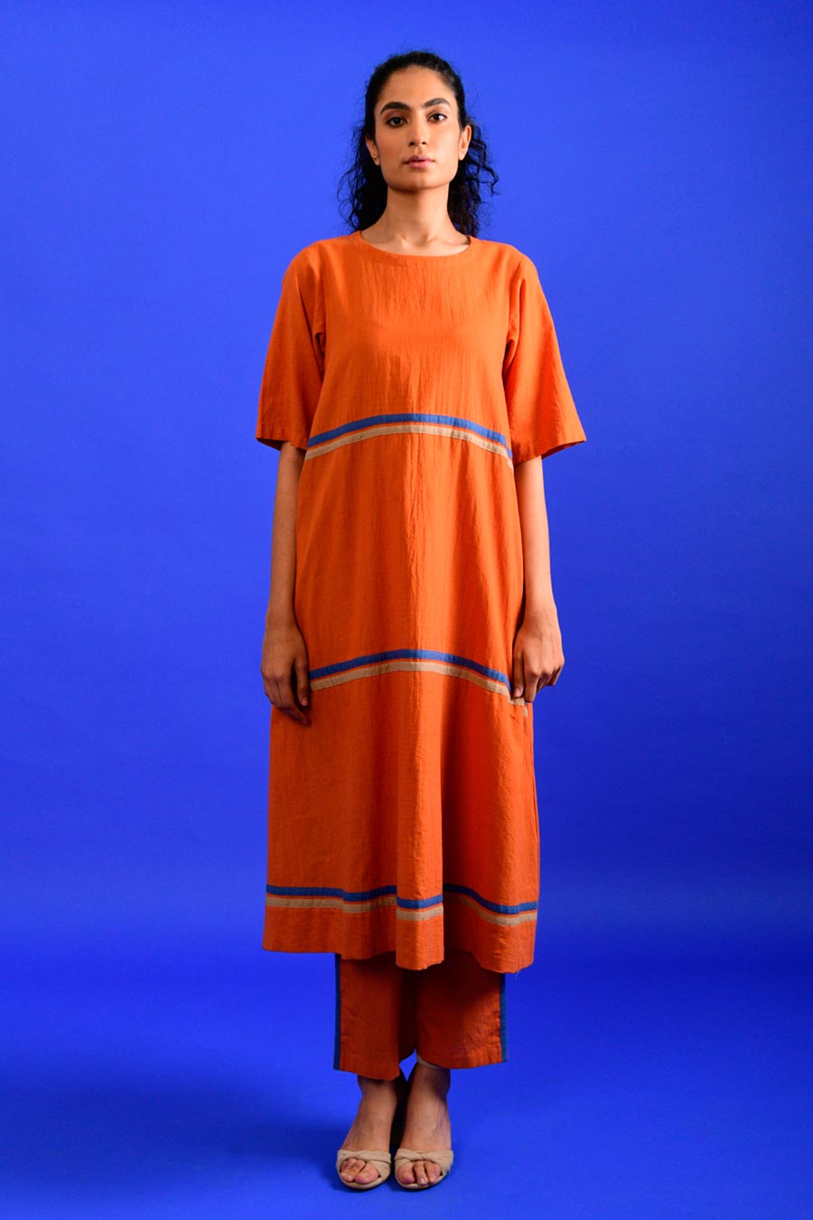 Solid Orange Co-Ord Set