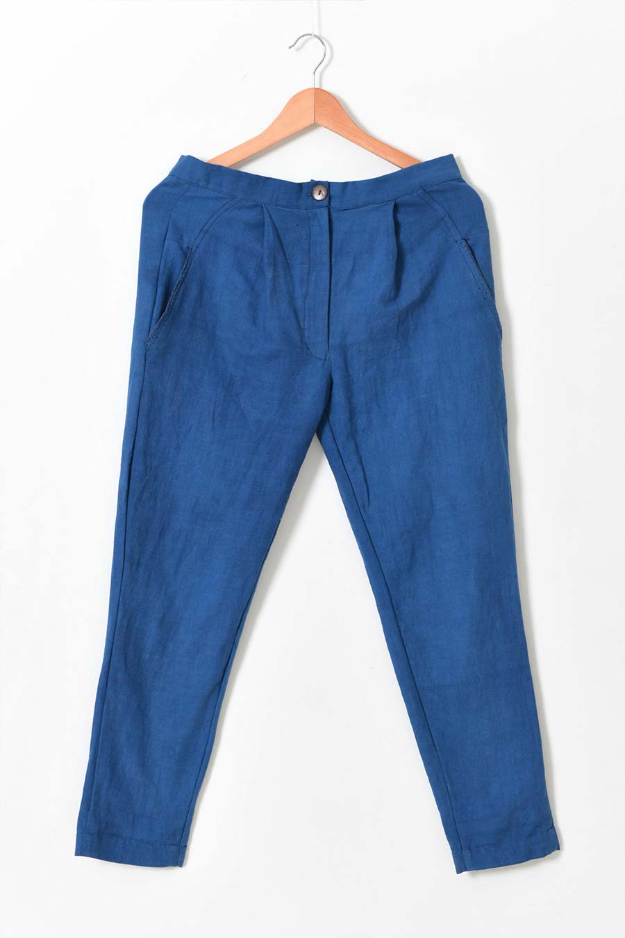 Indigo Handspun Khadi Pants