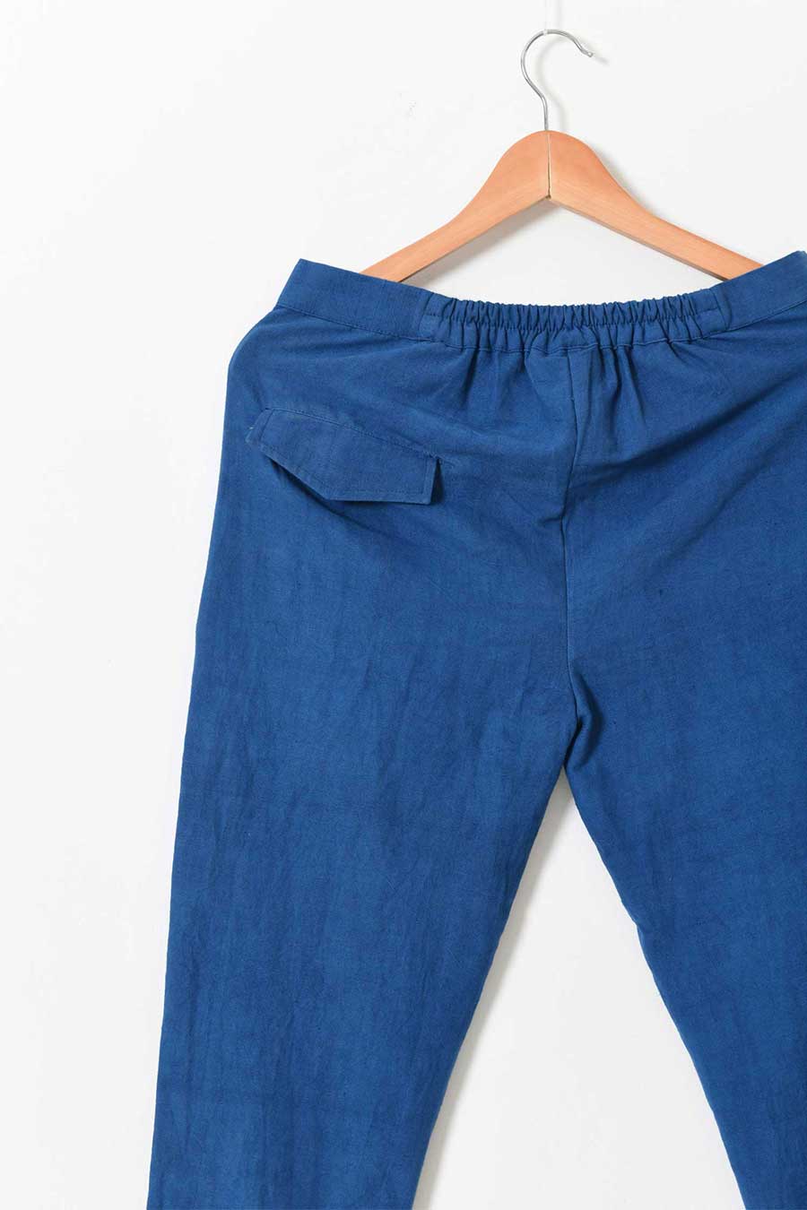 Indigo Handspun Khadi Pants