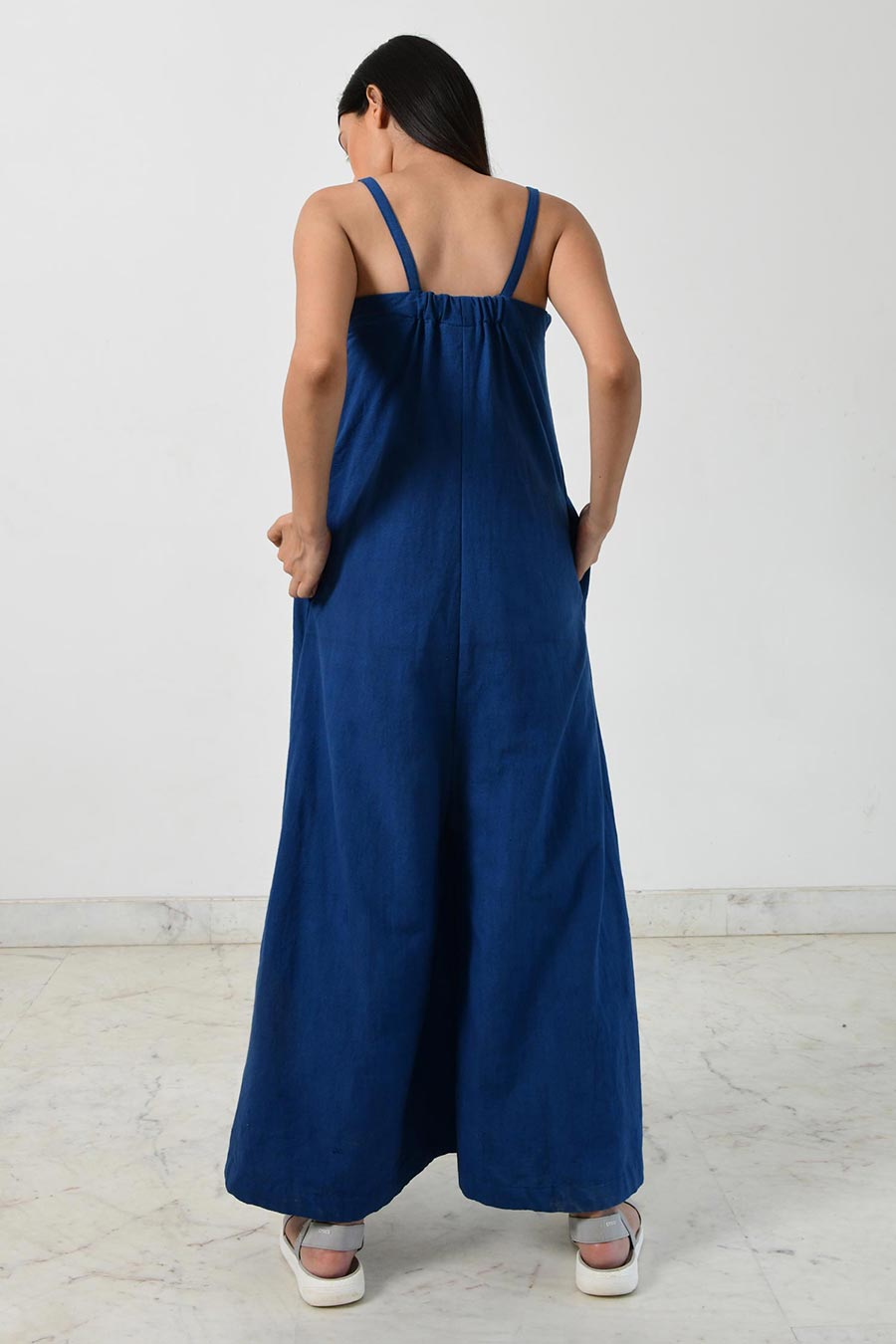 Indigo Strappy Jumpsuit