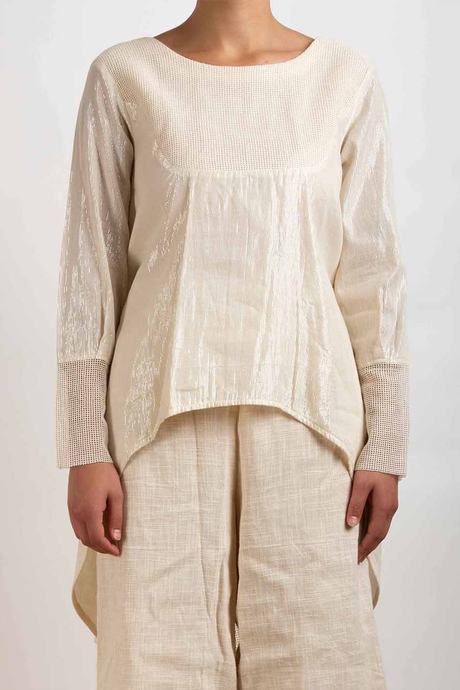 Ivory High Low Tunic