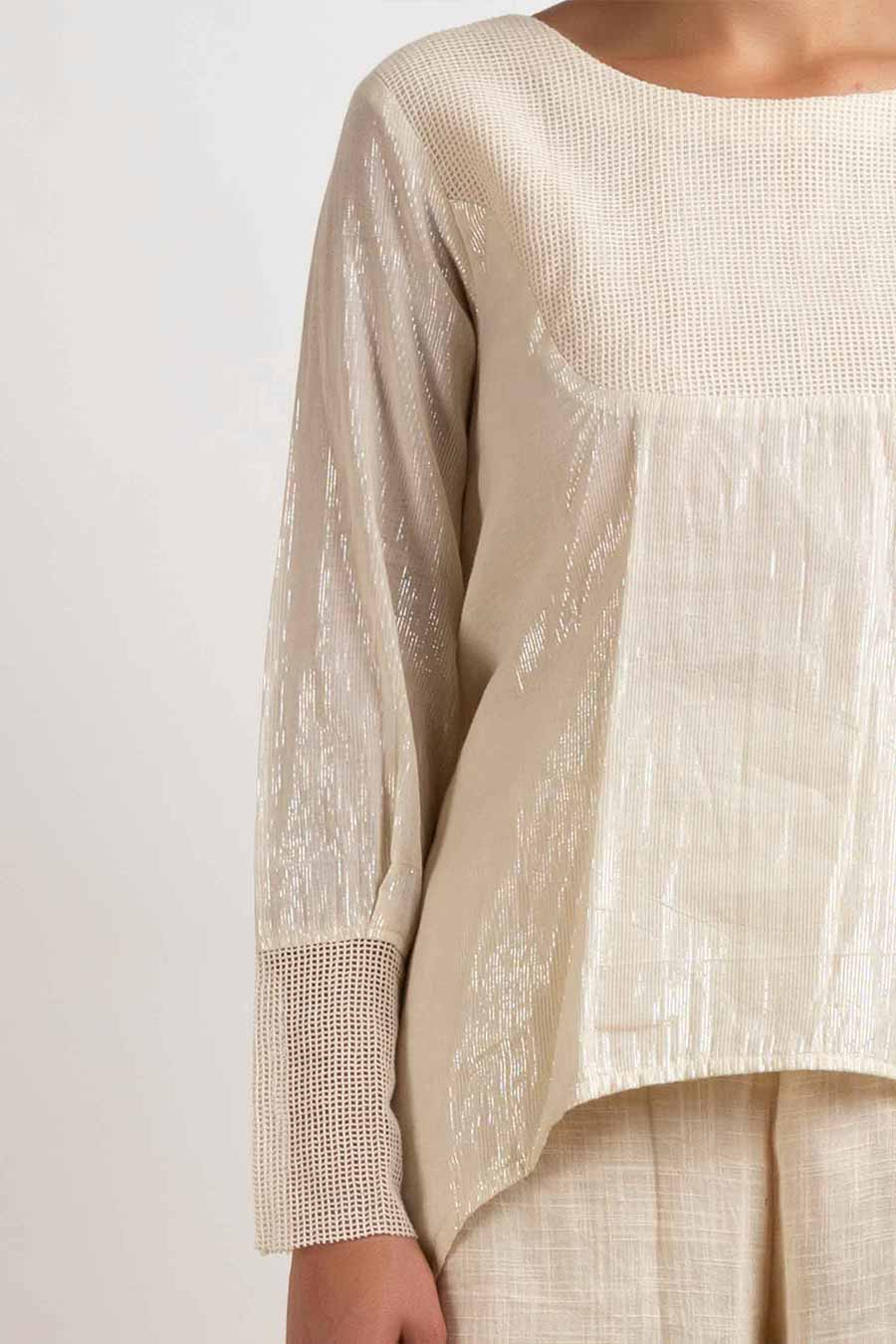 Ivory High Low Tunic