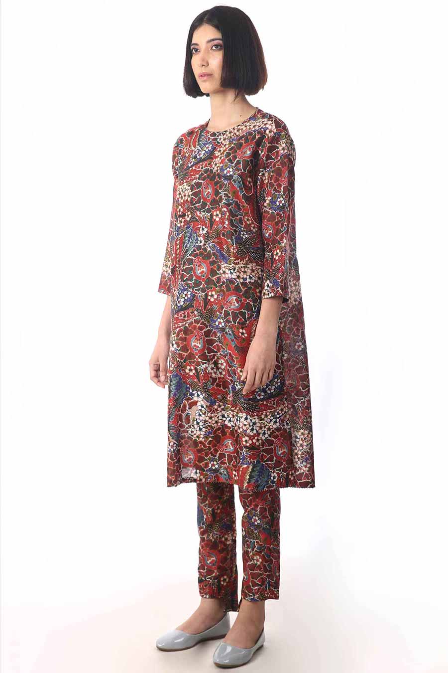 Gul Printed Kurta Set