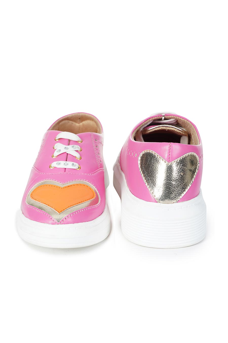 Pink Heart Sneaker