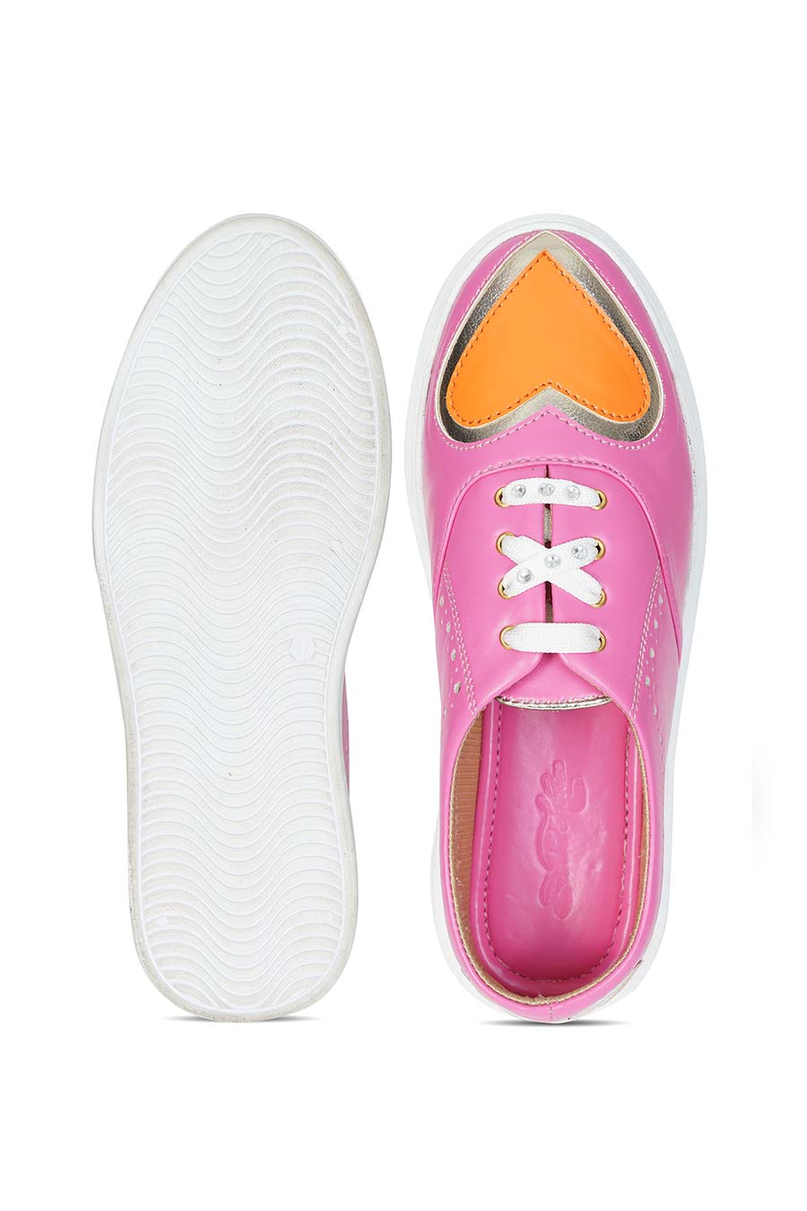 Pink Heart Sneaker