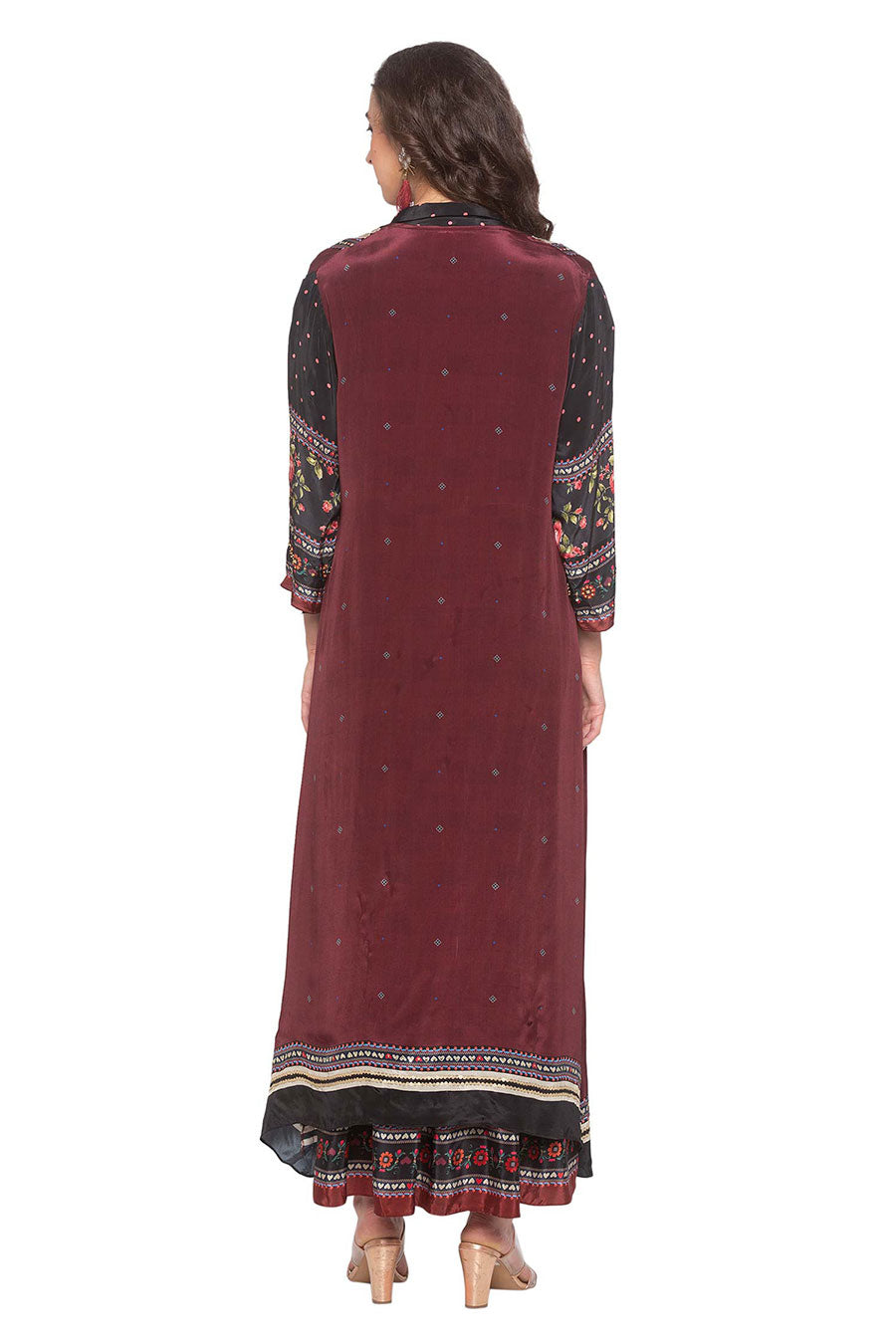 Printed Dress & Jacket Co-ord Set (Set of 2)