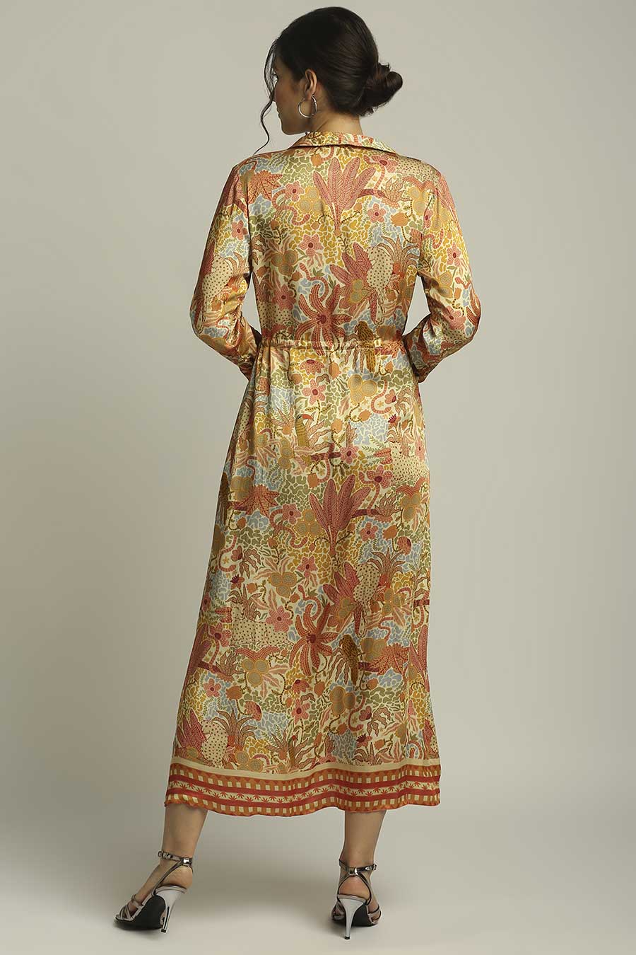 Yellow Printed Dress