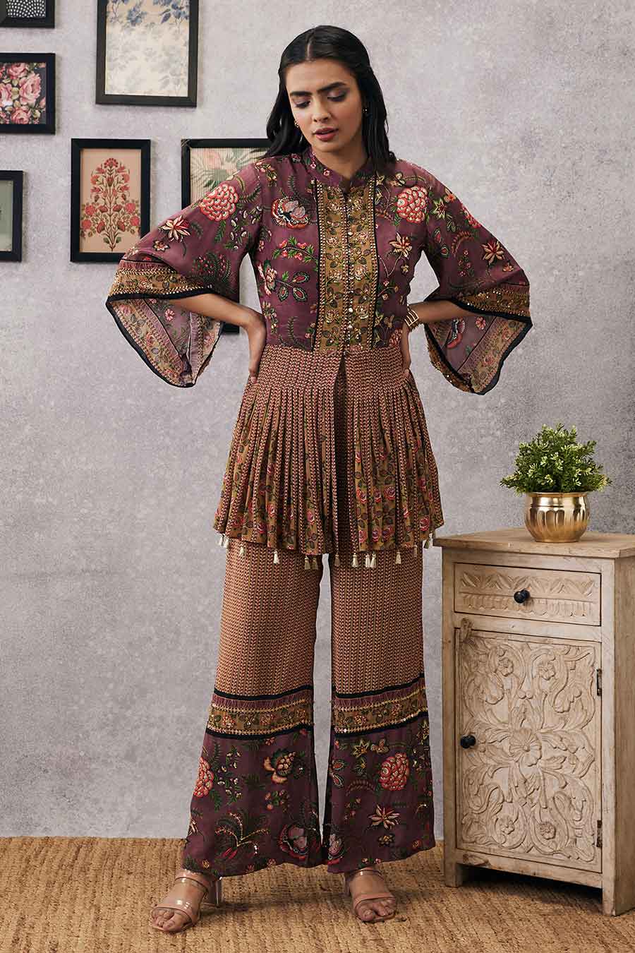 Mehr Embroidered Kurta Set