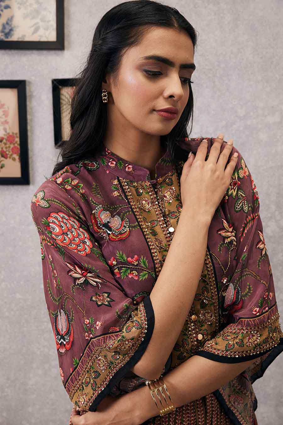 Mehr Embroidered Kurta Set