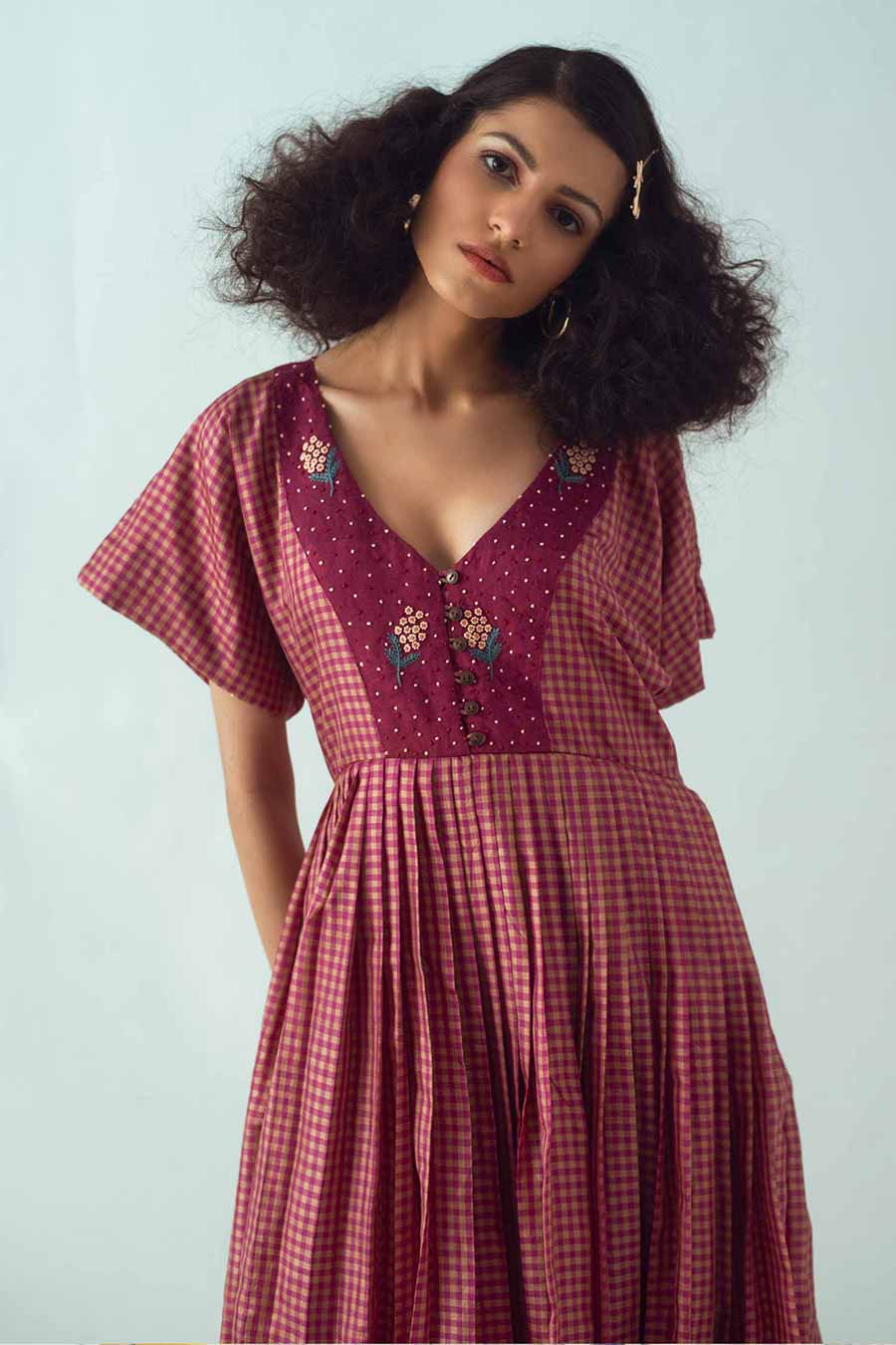 Majestic Night Pink Dress