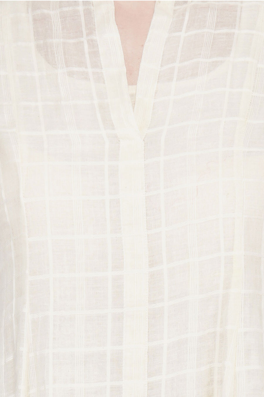 Dip Dyed Ecru Kalidar Kurta