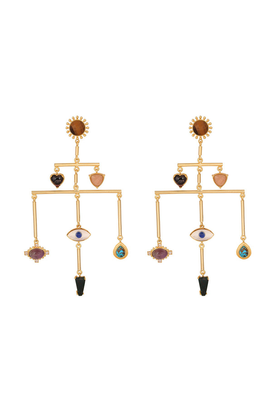 Balancing Act Statement Earrings