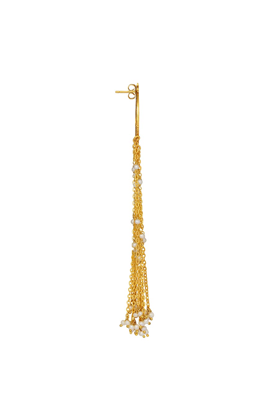 Resham Pearl Dangler Earrings