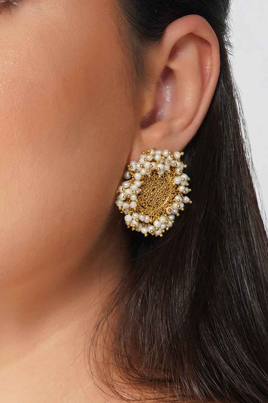 Chaandani Pearl Stud Earrings
