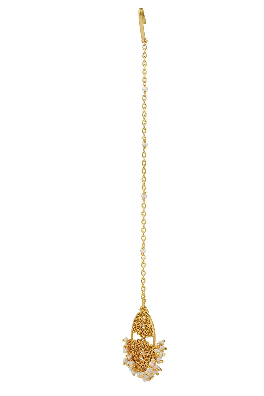 Devyani Pearl Maang Teeka