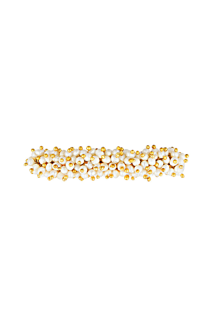 Aarya Pearl Two-Finger Ring