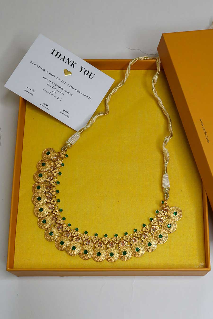 Dalia Gold Plated Necklace