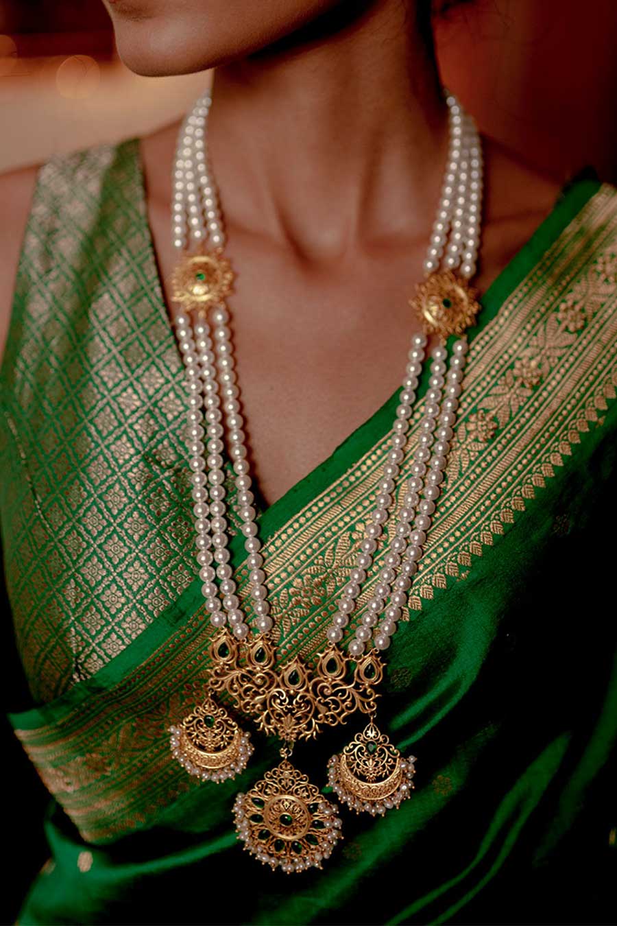 Rukhsaar Gold Plated Necklace