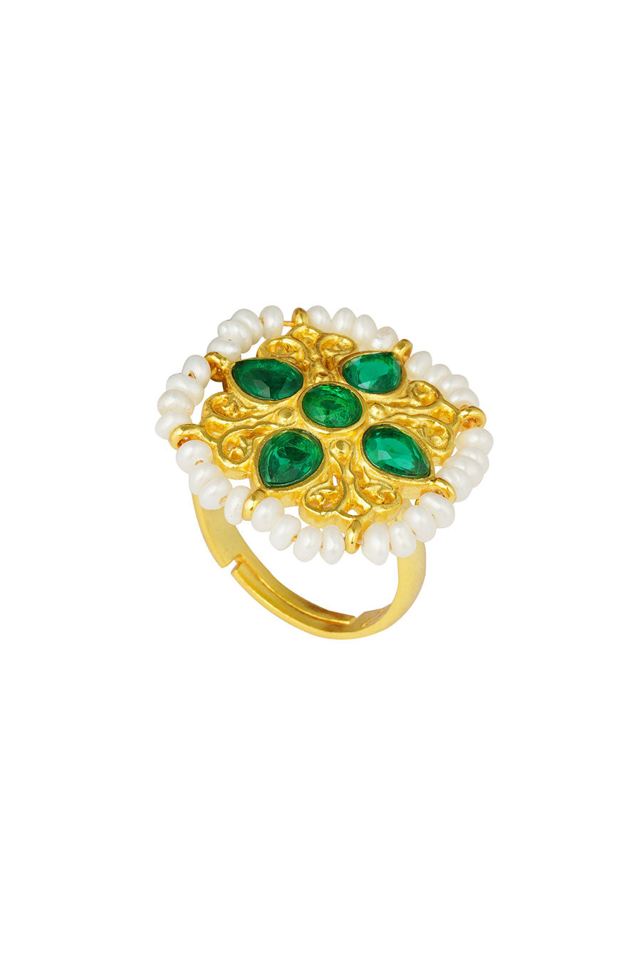 Mariam Gold Plated Ring