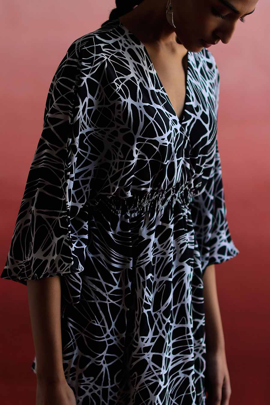 ZHEN - Smocking Top & Pant Co-Ord Set