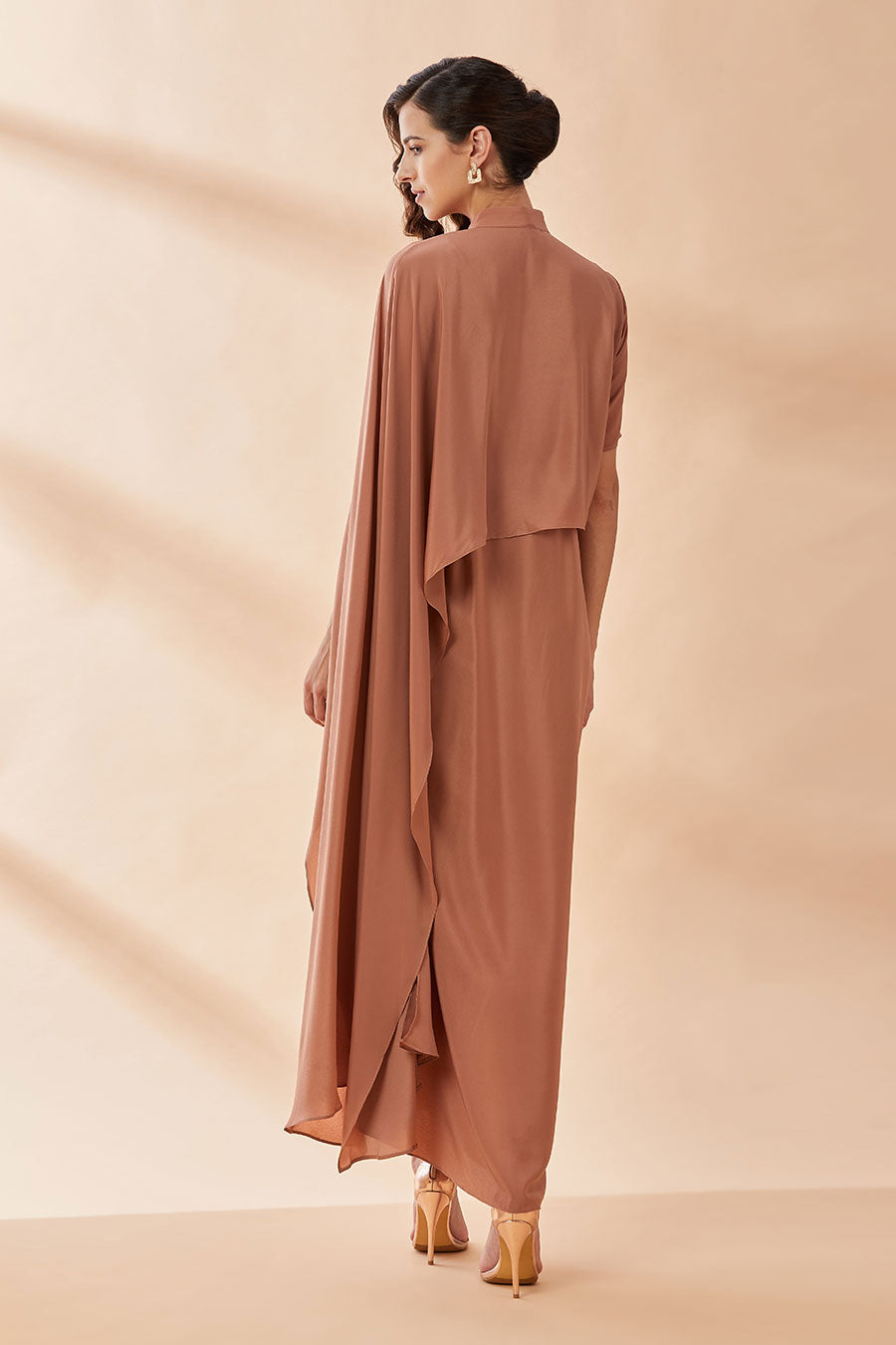 Molten Gold Loop Dress