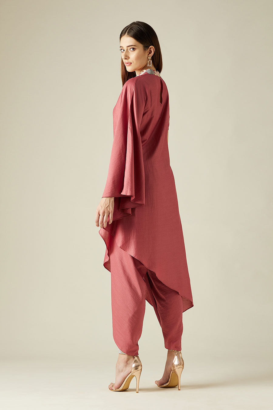 Garden Pink Tunic & Pant Co-Ord Set