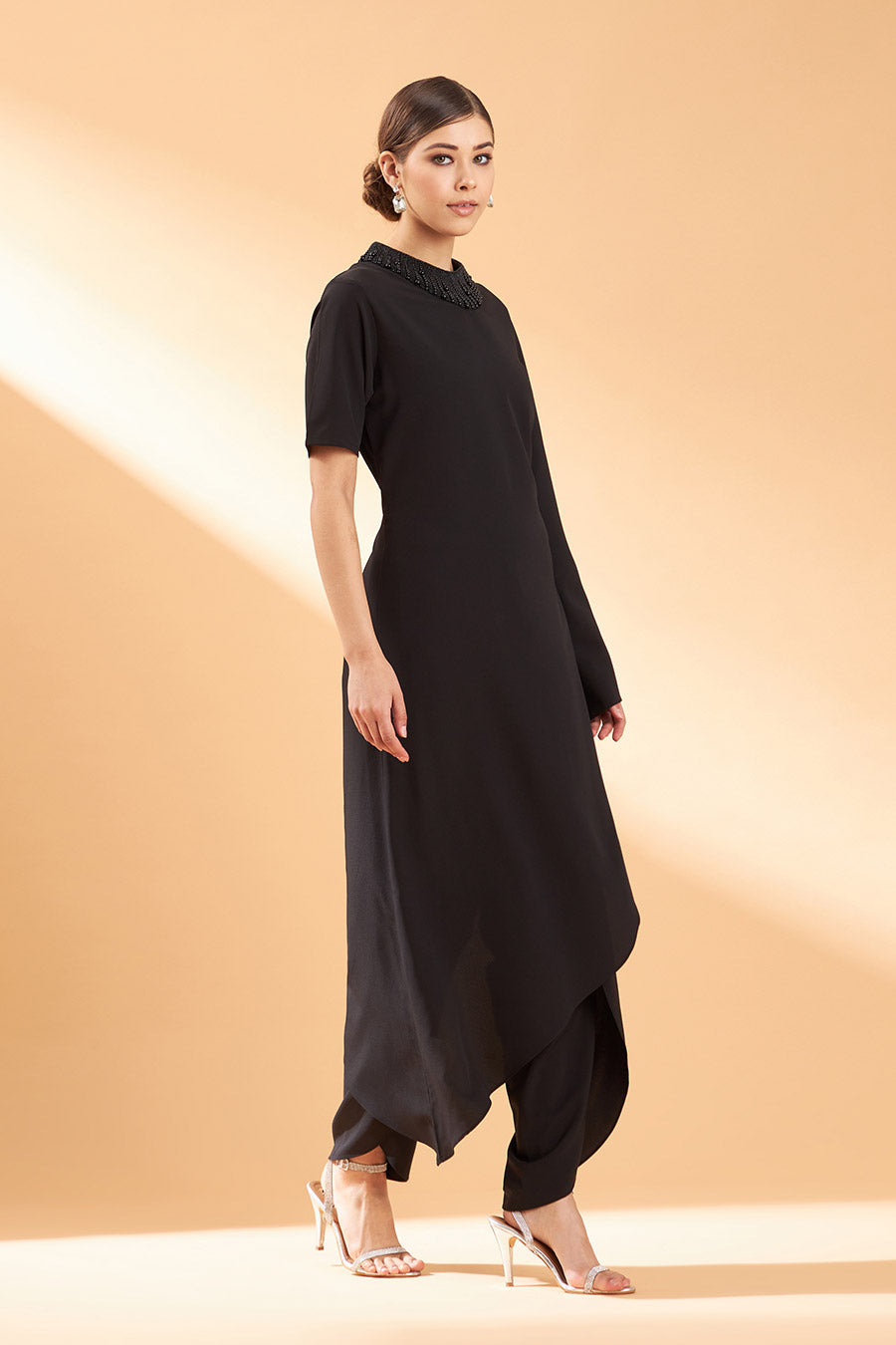 Ocean Pearl Black Co-Ord Set