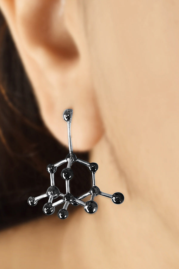 Molecular Mystery Stud Earrings