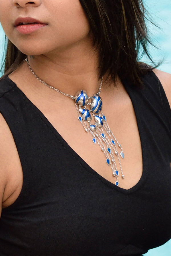 Riveting River Necklace