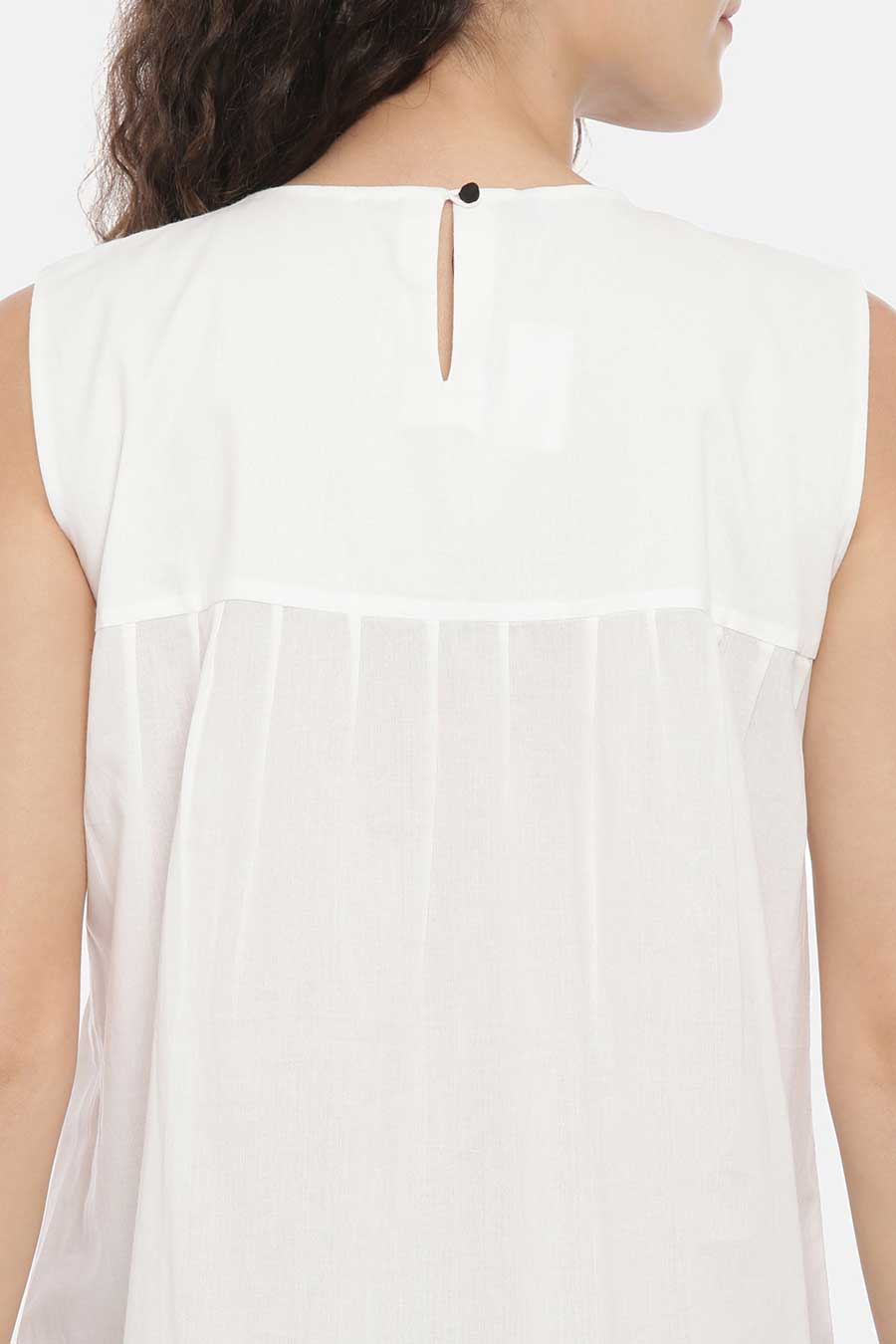 White Dress & Overlay Nightwear Set