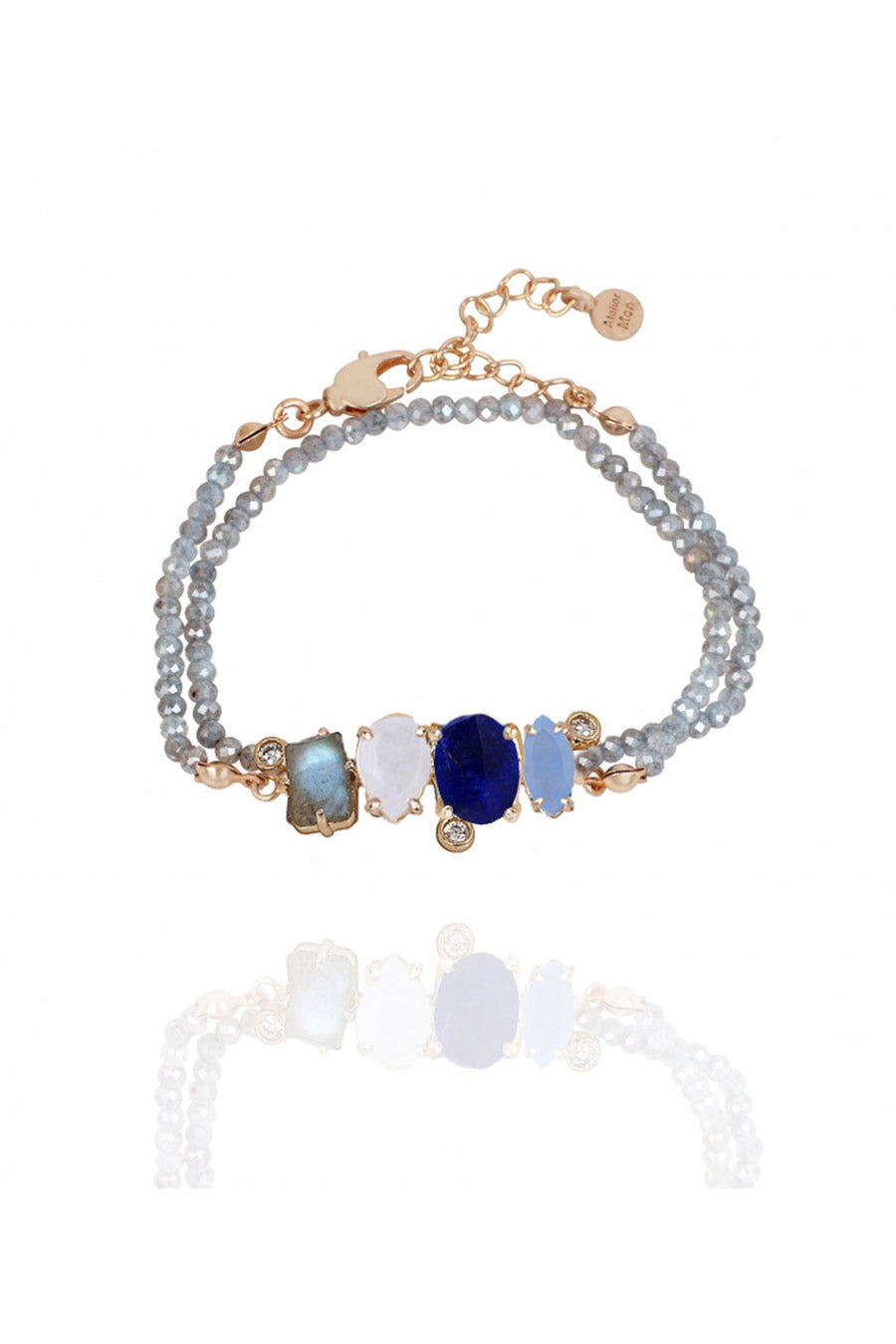 Shop MultiColour Magic Sapphire Gold Bracelet for Women  Gehna