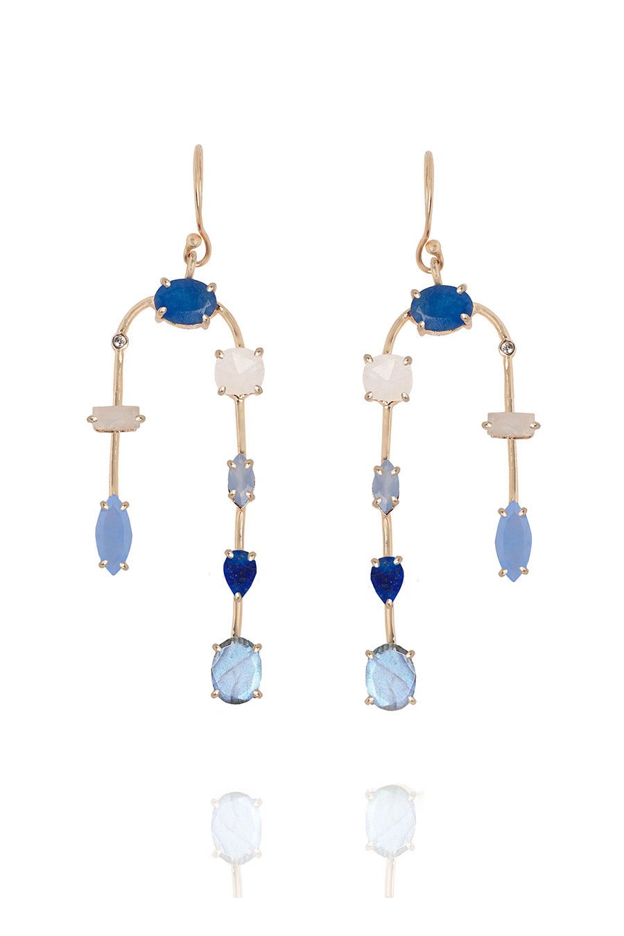 Cerulean Cascade Earrings