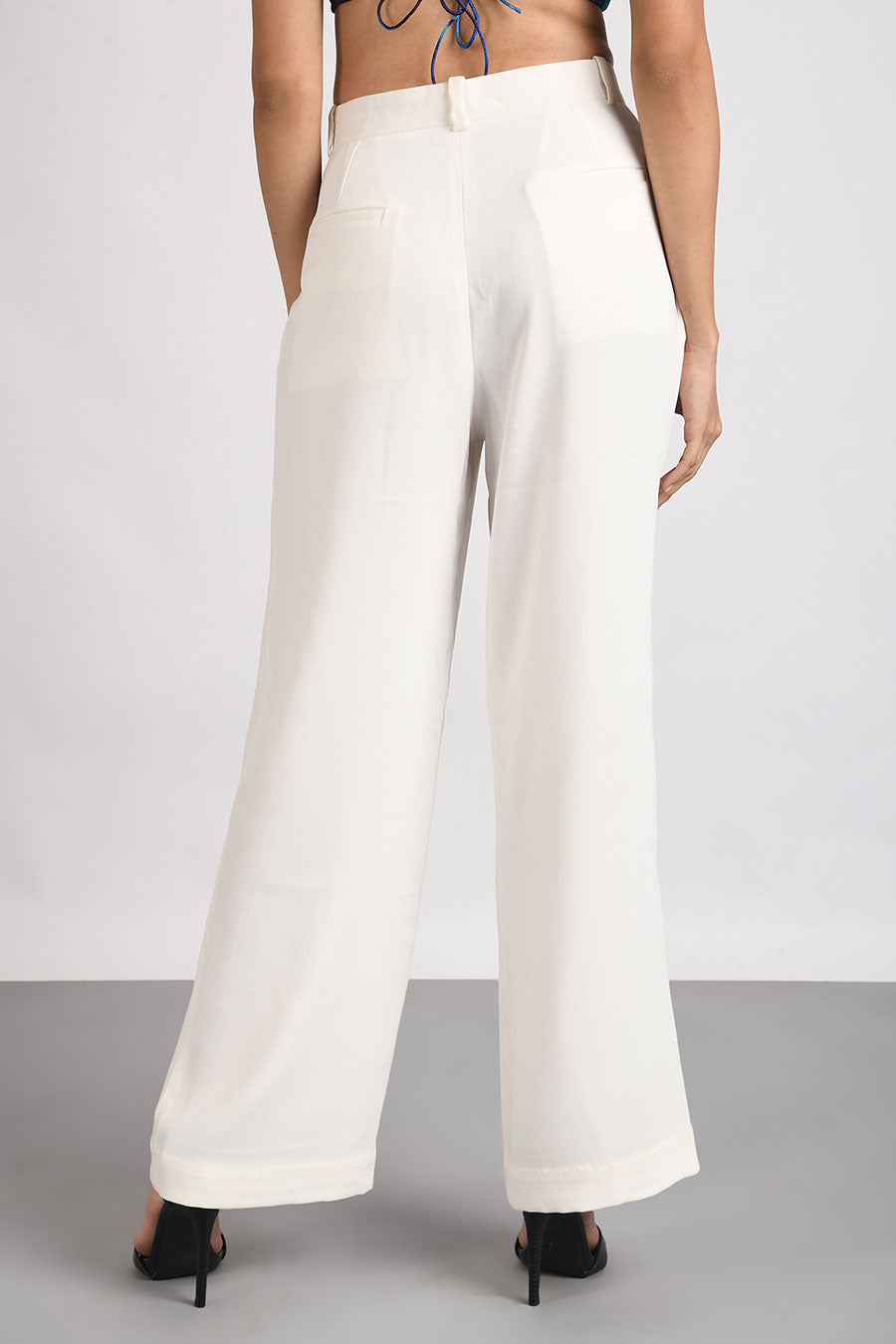 White Classic Pants