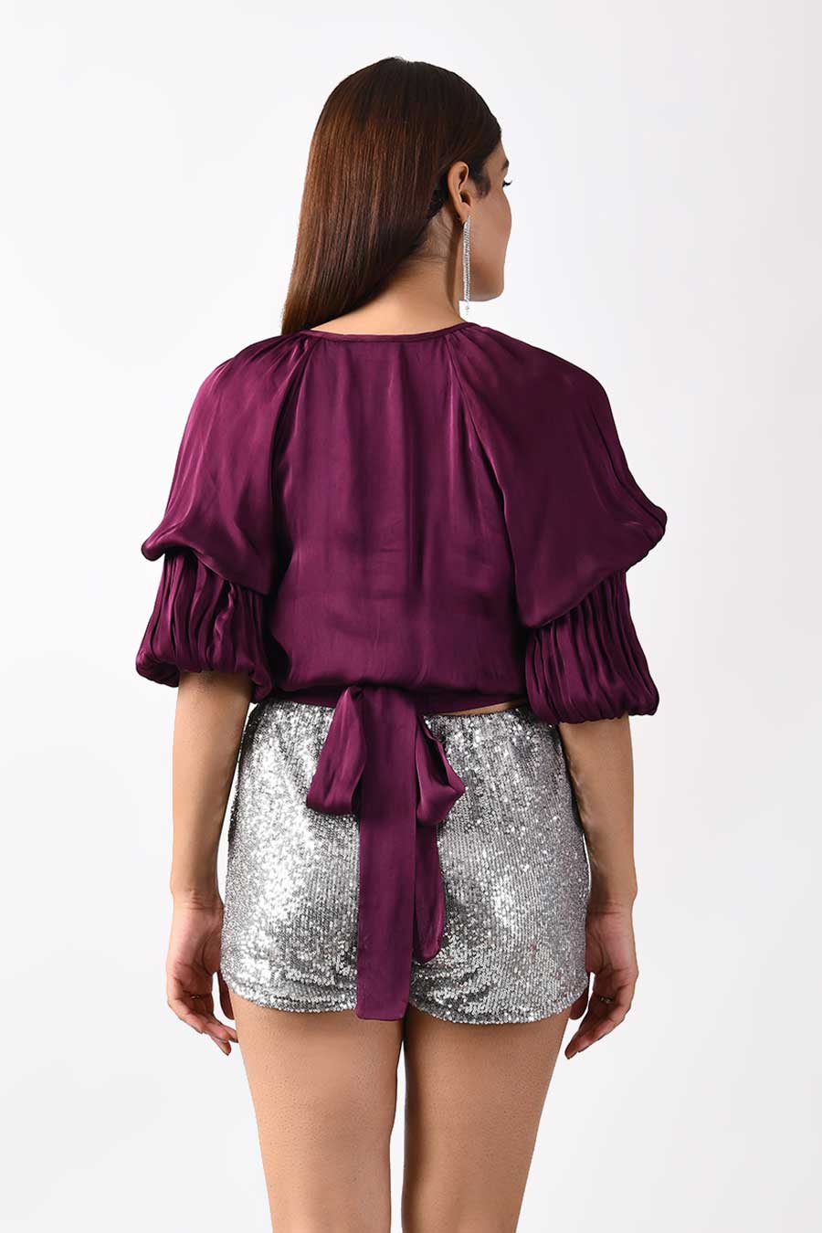 Oh-So-Pretty Mauve Short Top